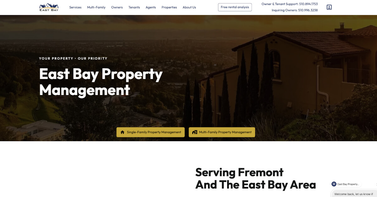 East Bay Property Management and Consulting cover