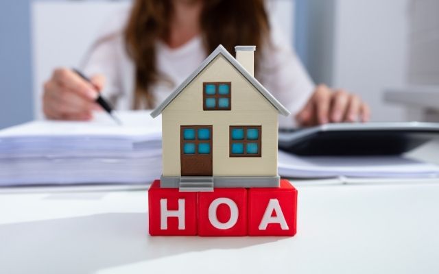 there is HOA involved with condos