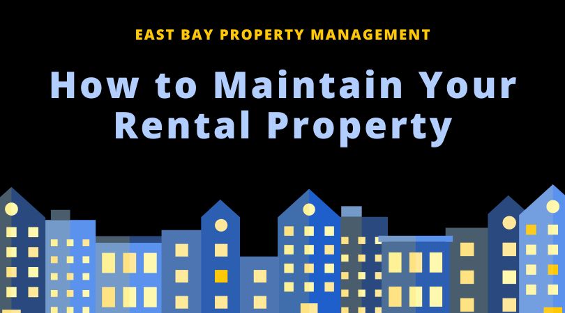 how to maintain rental property